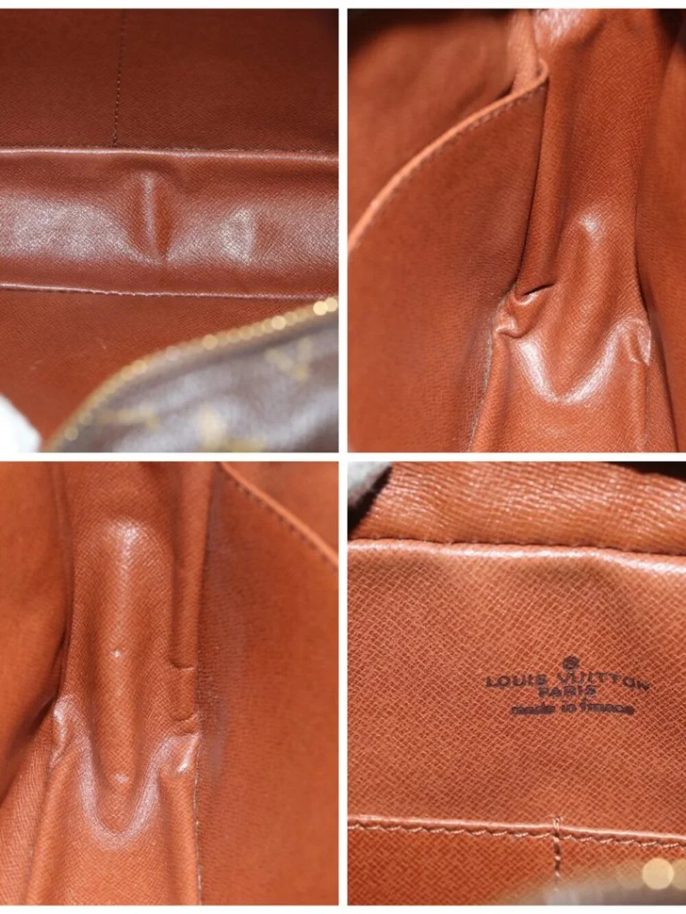 LOUIS VUITTON Monogram Compiegne 28 Clutch Bag M51845 LV Auth